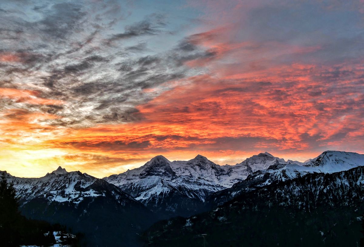 Aussicht vom Balkon