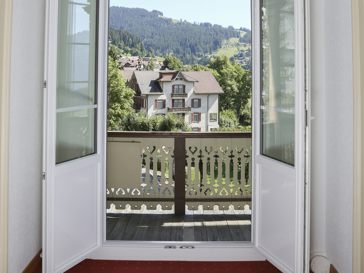 Ausblick vom Gang