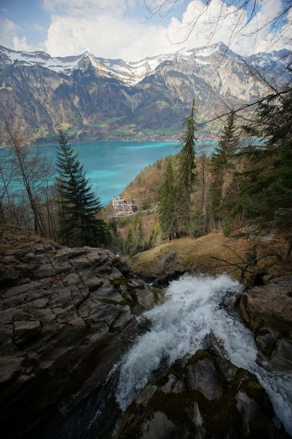 Ausflug mit Blick auf den Brienzersee