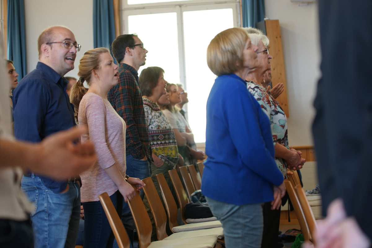 Gottesdienstbesucher