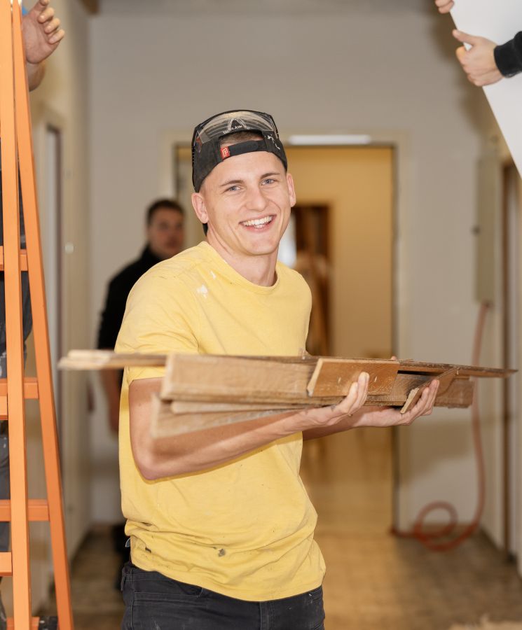 Renovierung Gang