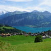 Ausblick auf Eiger, Mönch und Jungfrau