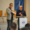 Moderator und Referent