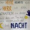 versch. Plakate mit Bibelversenden wurden hergestellt