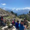 Gruppe beim Rasten