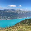 Der See wirkt türkisgrün. WOW!