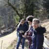 Gemeinschaft beim Spazieren