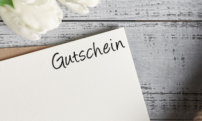 Gutschein zum Bestellen