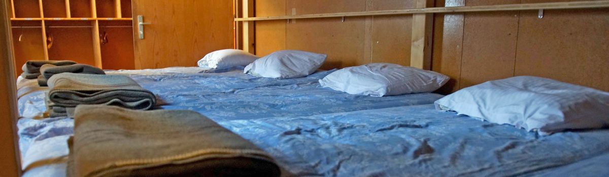 Schlafraum mit 10 Betten